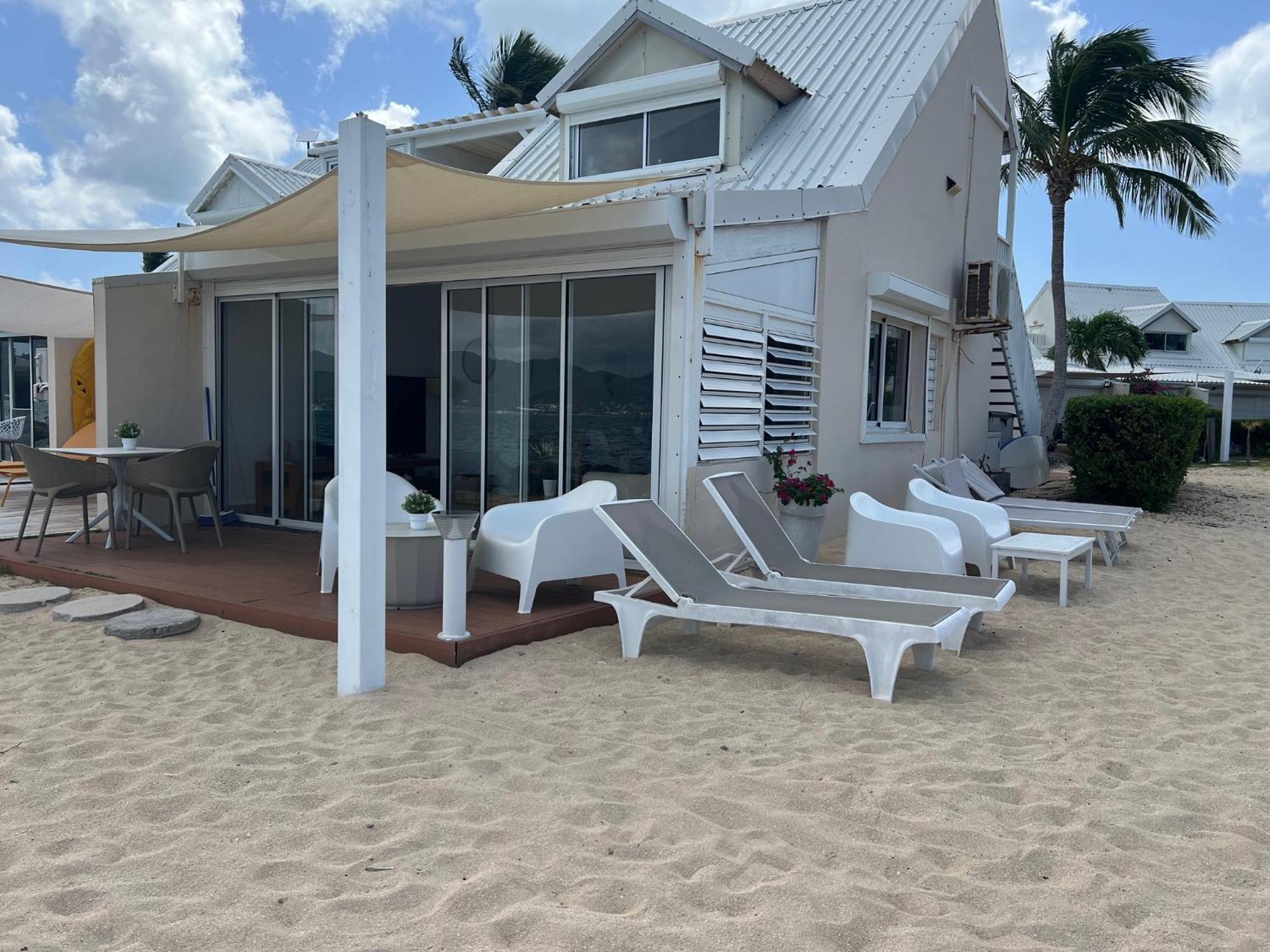 Sweet Home Sxm Baie Nettle Pieds Dans L'Eau Sandy Ground 외부 사진